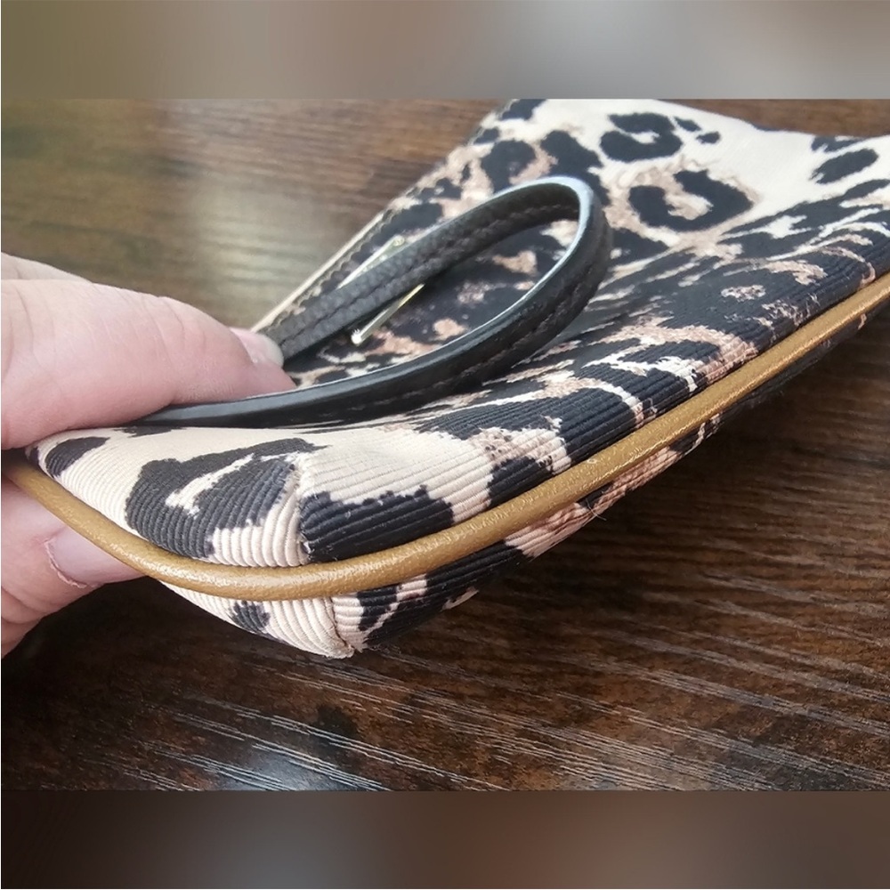 Coach Leopard Print Wristlet - Picture 5 of 7